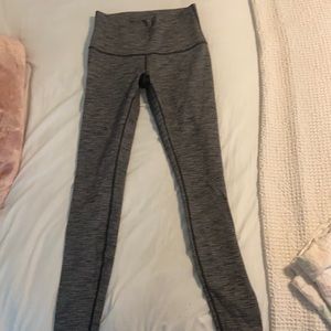 Lululemon Grey Knit Leggings